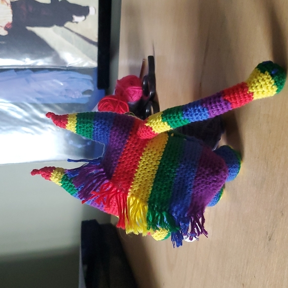 ✨️ Monster plush rainbow friend with blankie - Handmade ✨️ - Picture 5 of 6